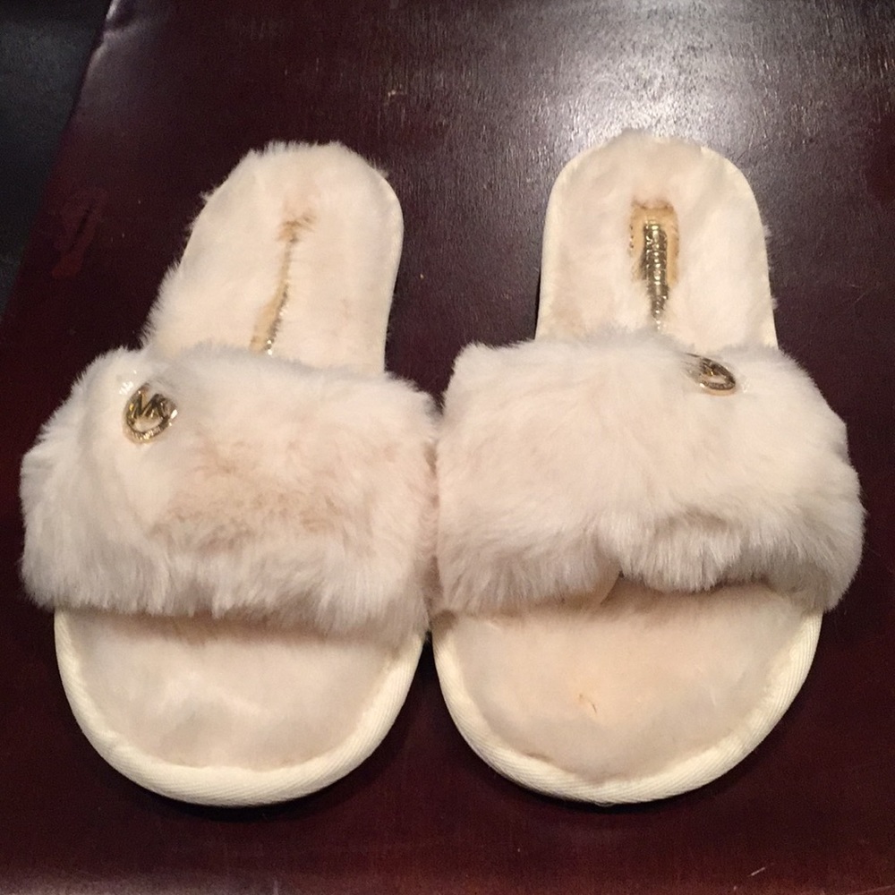 Michael Kors Slippers - Slides - Off White